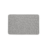 Covor baie, AT PERFORMANCE®, 100% poliester, 38X60 cm, Gri deschis