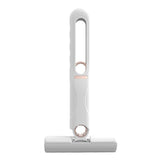 Mini Mop Portabil, At Performance, cu stoarcere automata, Burete de inalta calitate, Spalare umeda sau uscata, Potrivit pentru Geamuri, Blaturi, Bucatari, Bai, 2 bureti inclusi, Alb