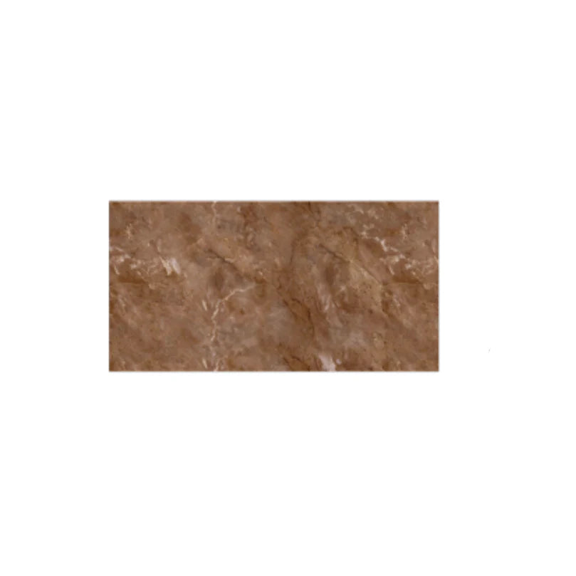 Set 10x Tapet Marmura, AT PERFORMANCE®, suprafata acoperire 1.8 mp, autoadeziv, waterproof, usor de montat, design modern, 30x60 cm, maro inchis