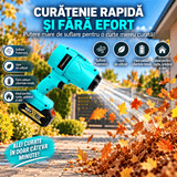 Suflantă Electrică Portabilă 48V AT Performance AT-939 Tiffany Blue  cu 2 Baterii Li-Ion 5.0Ah și Încărcător