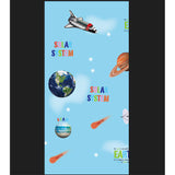 Rola Tapet 3D, autoadeziv/autocolant, AT PERFORMANCE®, spuma moale, design modern, pentru interior, usor de curatat, rezistent la apa, 68cmx2.8m, model sistem solar.