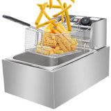 Friteuza Electrică Profesională din Inox AT-Performance – Putere 2500W, 6L